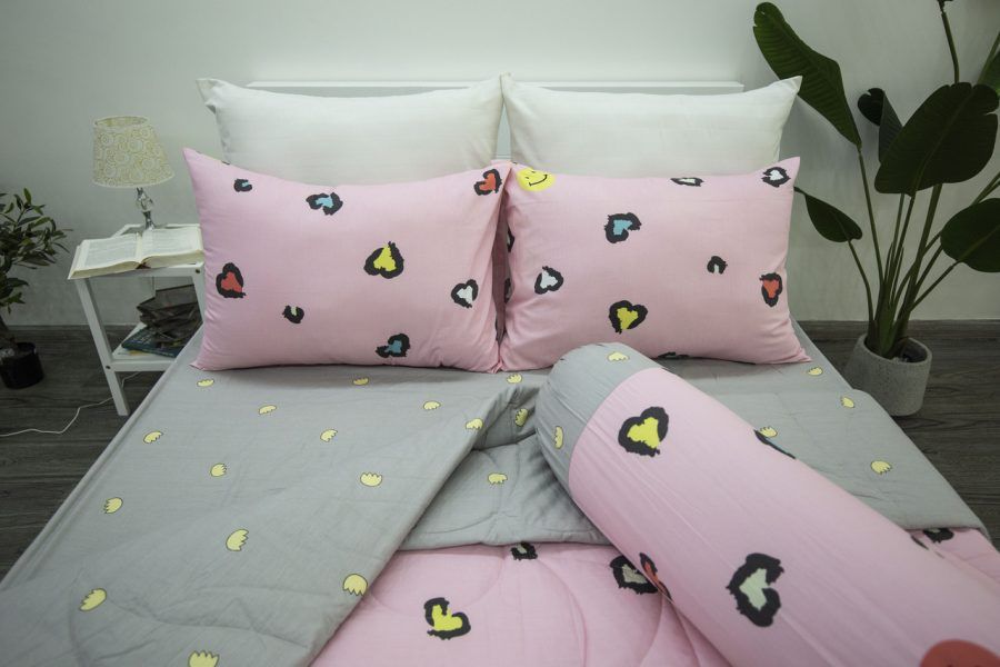  Bộ cotton CM hồng da beo LUX NHB24 