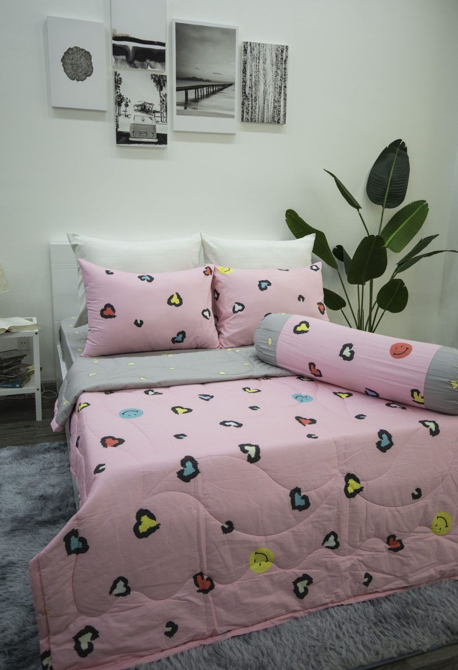  Bộ cotton CM hồng da beo LUX NHB24 