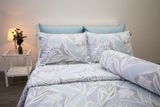  Bộ Drap Giường Tencel Lụa Hoa Trúc Xanh 