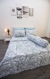  Bộ Drap Giường Microfiber Lá Trúc Xanh 