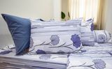  Bộ Chăn Ga Microfiber Rau Má Tím 
