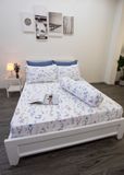  Bộ Tencel Silky hoa nhí xanh 