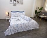  Bộ Tencel Silky hoa nhí xanh 