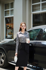 Áo sơ mi nữ công sở kiểu dáng basic