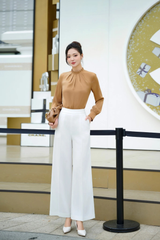 Áo Sơ Mi Cổ Xếp Ly