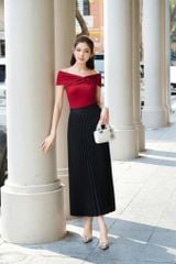 Áo thun tăm trễ vai