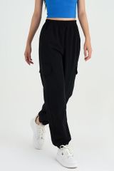 Quần Jogger thể thao nữ CHENMAC đa năng, túi hộp tiện dụng, ống rộng, chất gió thoảng khí, mềm mịn