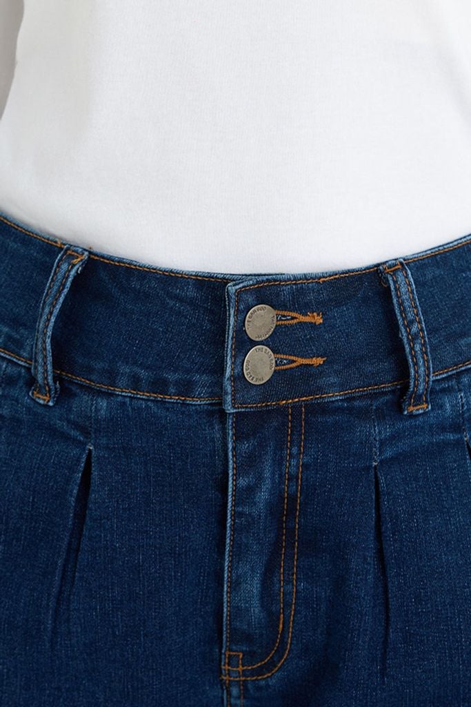 Quần Jeans Nữ Baggy CHENMAC Mềm Mại, Co Giãn