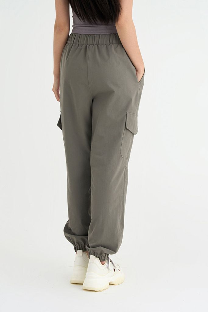 Quần Jogger thể thao nữ CHENMAC đa năng, túi hộp tiện dụng, ống rộng, chất gió thoảng khí, mềm mịn
