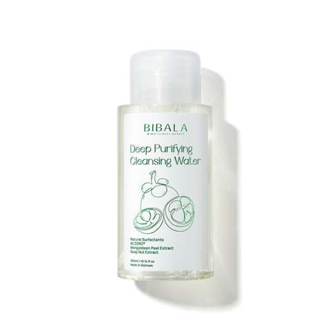  DEEP PURIFYING CLEANSING WATER - Nước tẩy trang lành tính cho da dầu mụn 