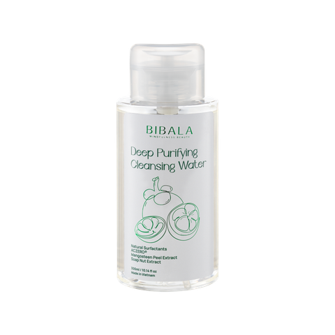  DEEP PURIFYING CLEANSING WATER - Nước tẩy trang lành tính cho da dầu mụn 
