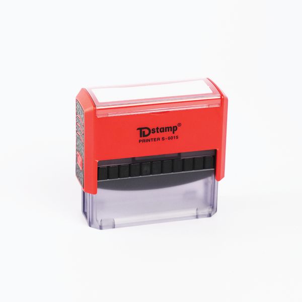  S-6015 - Rectangular Rubber Stamp TDStamp 