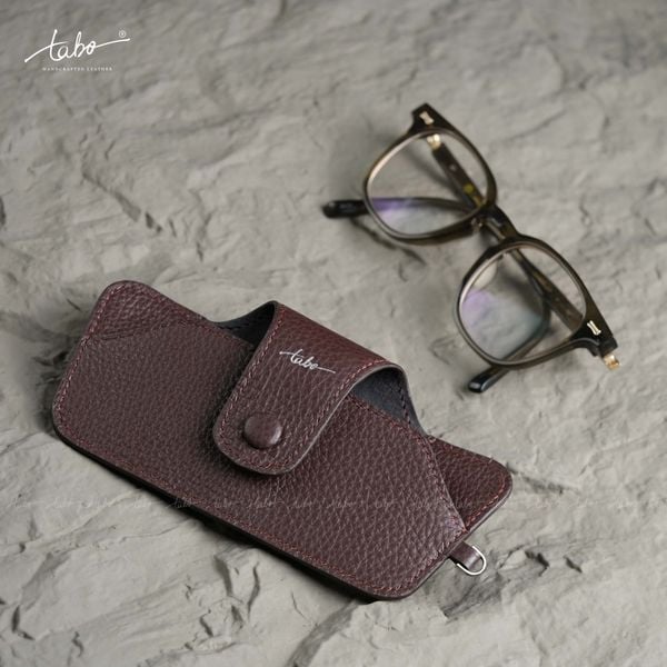  LEATHER GLASSES CASE MS02BR 