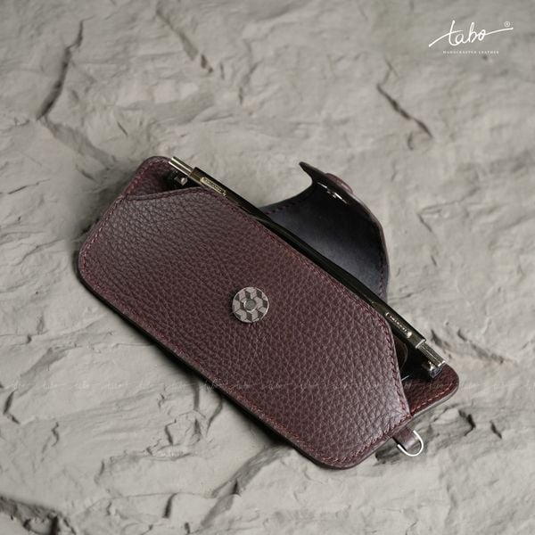  LEATHER GLASSES CASE MS02BR 