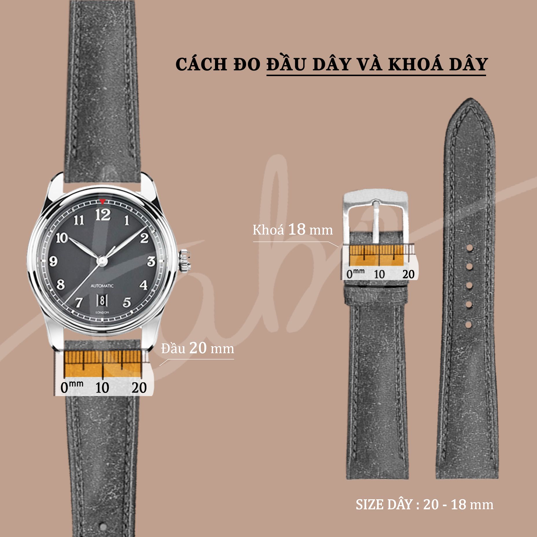  TABO WATCH STRAPS MS01 