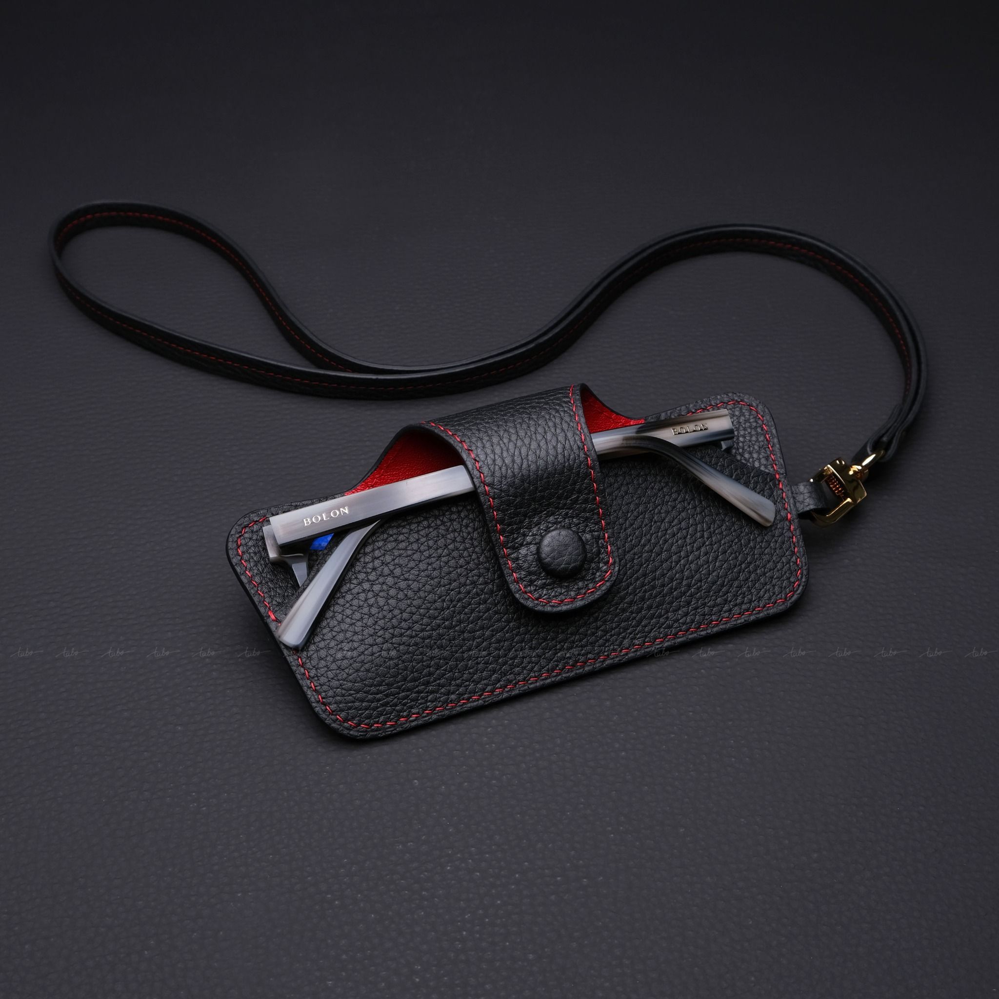  LEATHER GLASSES CASE MS02A 
