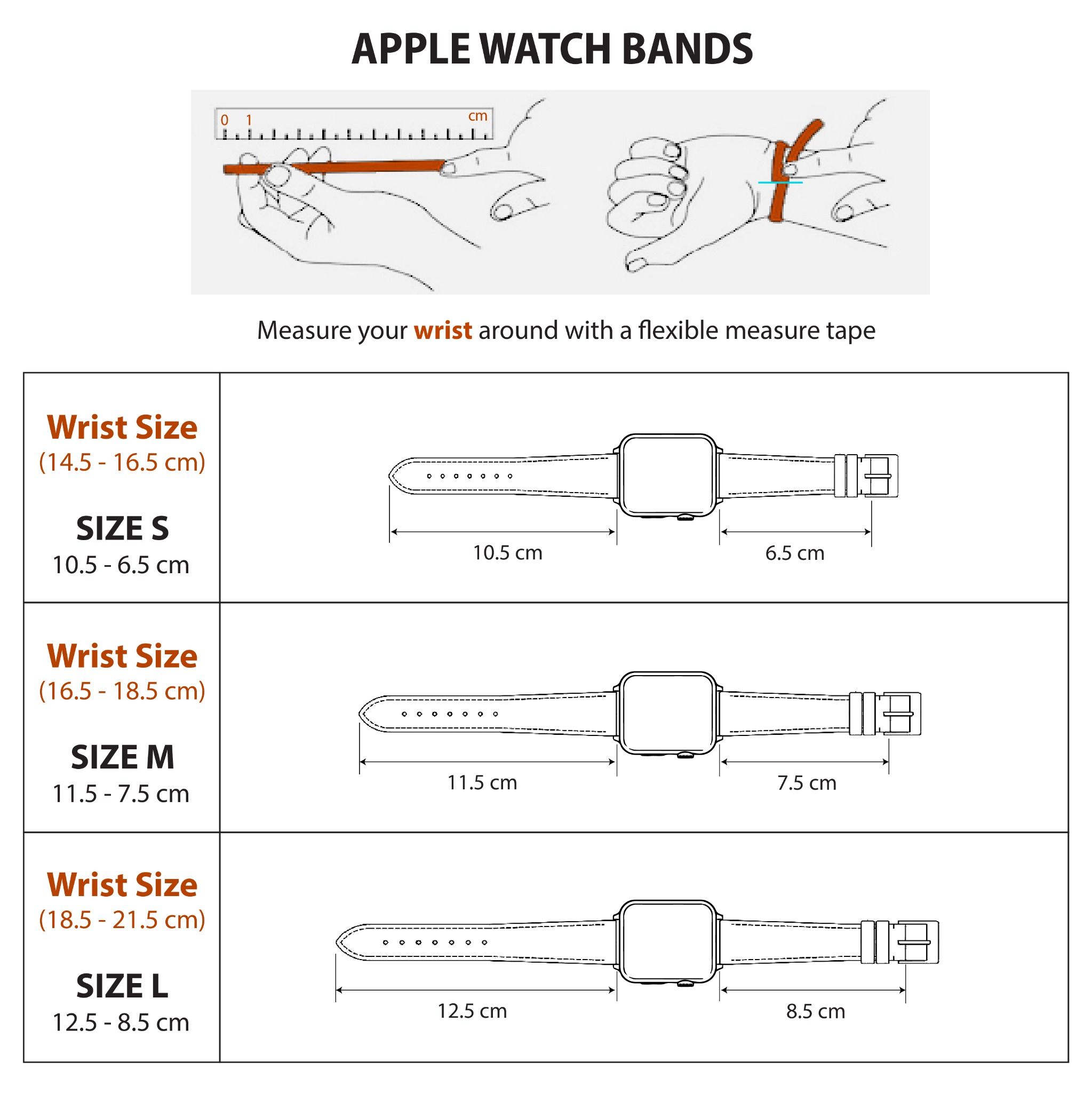  APPLE WATCH STRAP MS19 