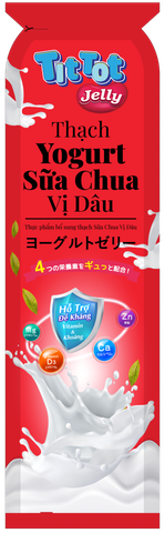  Thạch Sữa Chua Vị Dâu 