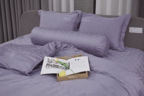Bộ chăn ga gối 5 món Tencel Dệt TE5029