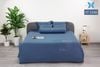 Bộ chăn ga gối 7 món Sateen thêu ST2330