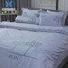 Bộ chăn ga gối 5 món Sateen thêu ST5135