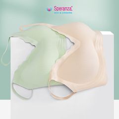 Áo ngực su không gọng mút mỏng vải su mềm mát thoải mái SPA692SH