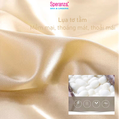Váy ngủ Speranza, lụa mềm mại thoáng mát, mịn màng, mặc tại nhà và mặc ngủ - SPD7021SH