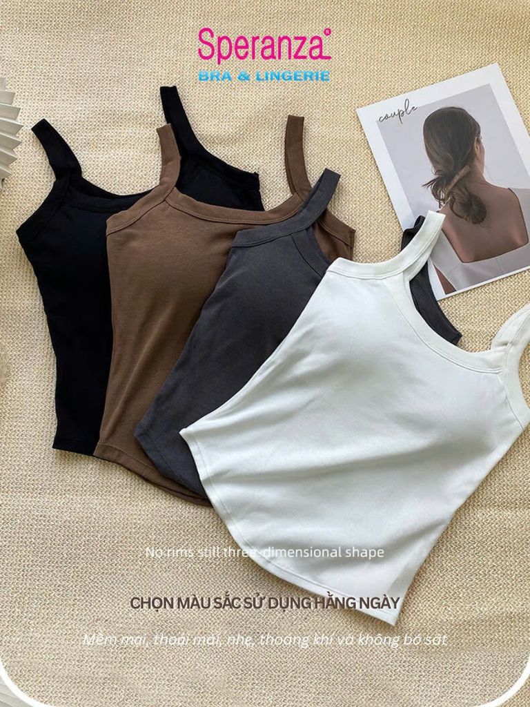 Áo Croptop Speranza, kết hợp hoàn hảo các chức năng của đồ lót và áo ngoài, thoải mái SPAL103SH