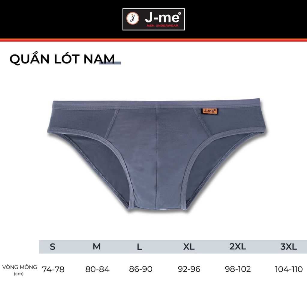 Quần lót nam dáng brief vải bambo mềm mịn kháng khuẩn JM014SH