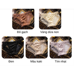 Quần Lót Nữ Ren Gợi Cảm Speranza | Chất Lụa Mềm, Đáy Cotton Thoáng Mát | Size M–XL - SPQ558SH