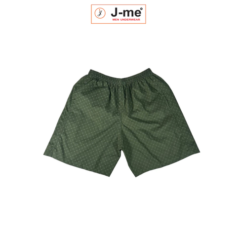 Quần đùi nam J-me, thoải mái, thoáng mát, mặc qua gối, họa tiết ngẫu nhiên JMB064SH