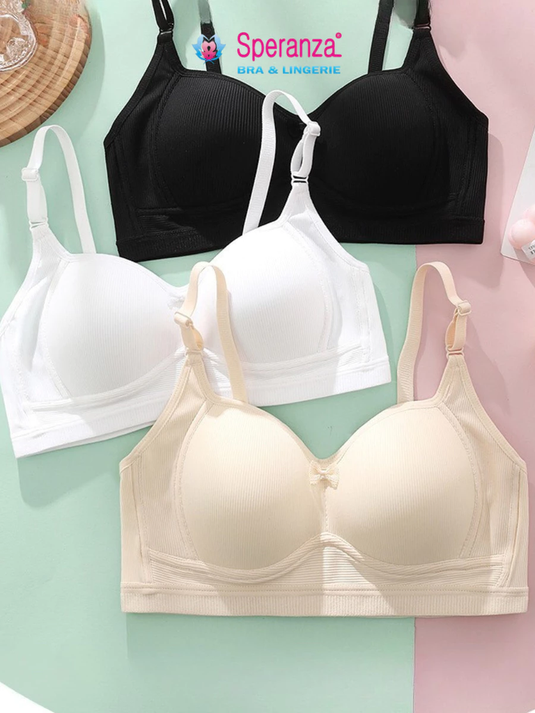 Áo ngực không gọng nữ Speranza nâng ngực tự nhiên, mút mỏng nhẹ, thoáng khí cho ngực nhỏ - SPA1018SH