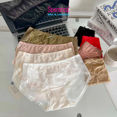 Quần lót nữ ren tạo dáng ngọt ngào cotton ôm mông SPQ878SH