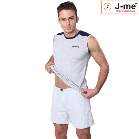 Quần đùi nam J-me, vải cotton thun co dãn 4 chiều, mềm mại thoải mái, mặc tại nhà - JMB003SH