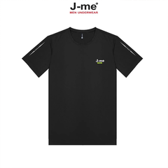 Áo Thun Thể Thao Nam J-me Co Giãn 4 Chiều, Thoáng Mát, Nhanh Khô, Mặc Đi Tập Gym Chạy Bộ - JMT124SH