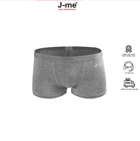 Quần lót Boxer nam J-me, lưng thun 3cm, thoải mái, vải cotton mềm mịn co dãn 4 chiều - JM011SH