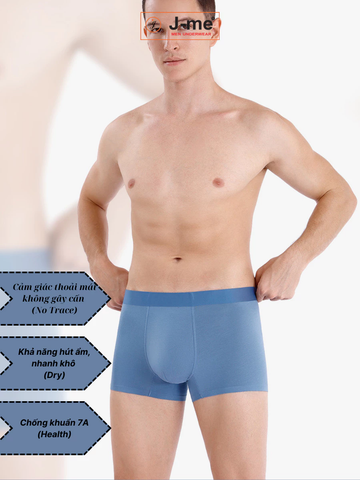 Quần Lót Nam J-me, Không Đường May, Dáng Đùi - Chất Thoáng Khí, Mỏng Nhẹ, Size Lớn - JM0546SH