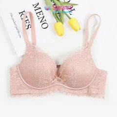 Áo ngực nữ không gọng mút mỏng ren mềm mịn thoải mái SPA7317SH