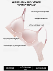 Áo ngực không gọng Speranza nâng ngực tự nhiên Chống chảy xệ Mặc siêu thoáng mát kháng khuẩn an toàn SPA3880SH