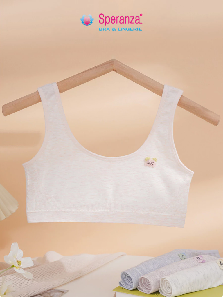 Áo lót bé gái Speranza | Áo vest trẻ em mềm mại, thoáng khí, chống lộ, co giãn 4 chiều - SPAL0712SH