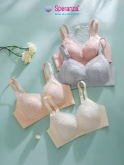 [CÓ SIZE LỚN 42-44] Áo Ngực Không Gọng Modal – Dáng Lớn, Đệm Định Hình, Mặc Êm Cả Ngày - SPA2501SH