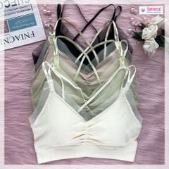 Áo bra viền ren dây chéo có mút sexy hàng cao cấp SPAL1952SH
