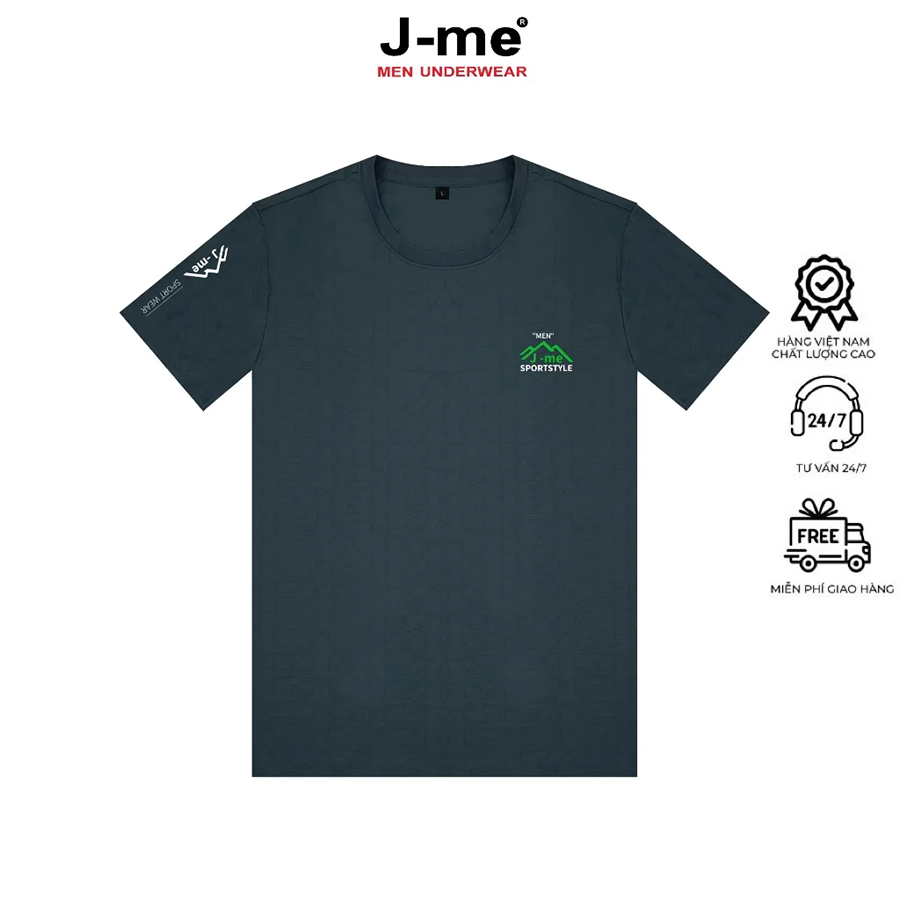 Áo Thể Thao Nam J-me Mặc Siêu Mát Tập Gym, Chạy Bộ, Du Lịch – Co Giãn, Thấm Mồ Hôi - JMT128SH