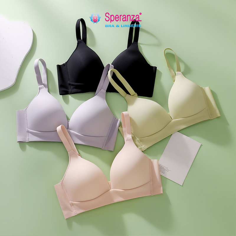 Áo ngực nữ không gọng cotton cài móc size to SPA9049SH
