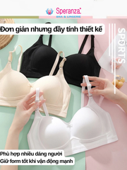 Áo ngực không gọng nữ Speranza nâng ngực tự nhiên, mút mỏng nhẹ, thoáng khí cho ngực nhỏ - SPA1018SH