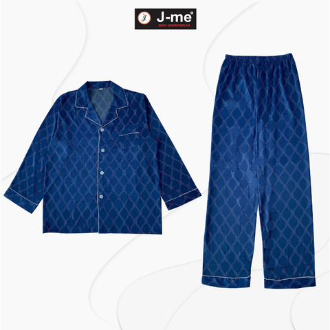 Đồ mặc ngủ nam J-me, Pyjama mềm mịn, vải siêu mát giành cho quý ông - JMPB20205SH