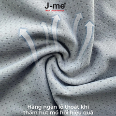 Quần sịp boxer nam J-ME, thun lạnh mềm mịn, nhiều lỗ thoáng khí - JM851SH