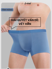 Quần Lót Nam J-me, Không Đường May, Dáng Đùi - Chất Thoáng Khí, Mỏng Nhẹ, Size Lớn - JM0546SH