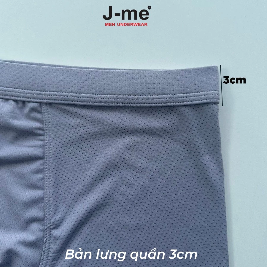 Quần sịp boxer nam J-ME, thun lạnh mềm mịn, nhiều lỗ thoáng khí - JM851SH
