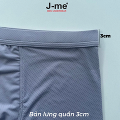 Quần sịp boxer nam J-ME, thun lạnh mềm mịn, nhiều lỗ thoáng khí - JM851SH